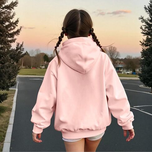Yes I'M Cold Hoodies for Girls Always Cold Hoodie Kids Funny Graphic Hooded Sweatshirt Cute Preppy Pullover Tops in Saudi Arabia