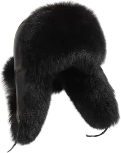 قبعة الصياد الرجالية من الفراء الصناعي قبعة الشتاء الدافئة قبعة التزلج على الأذن قبعة Ushanka الروسية للصيد وركوب الدراجات in Kuwait