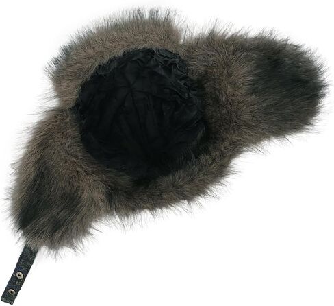 Winter Trapper Hat with Ear Flaps Cold Warm Russian Hat Faux Fur Trapper Hats Outdoor Hunting Cap for Men Women in Saudi Arabia