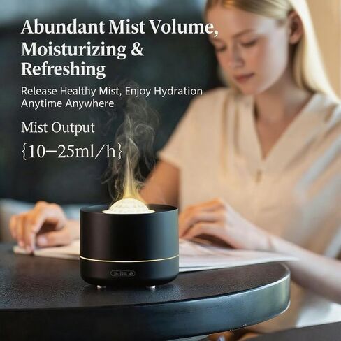 3-in-1 Galaxy Projector Humidifier & Essential Oil Diffuser, 7-Color Rotating Star Night Light with Healing Water Wave Lighting, Aromatherapy for Relaxation & Sleep, for Bedroom Home Decor in Saudi Arabia