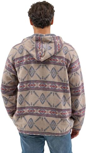 Wrangler Men's Desert Taupe 1/4 Zip Pullover in Saudi Arabia