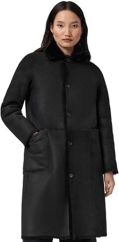 معطف Serra Shearling للسيدات من AllSaints in Saudi Arabia
