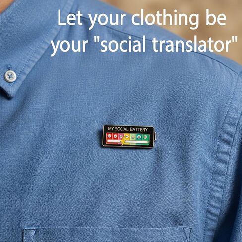 8 قطع من دبابيس البطارية الاجتماعية، دبوس منزلق للبطارية الاجتماعية، أشكال مربعة وسحابية في 4 ألوان، شارات مزاجية معبرة للارتداء اليومي in Kuwait