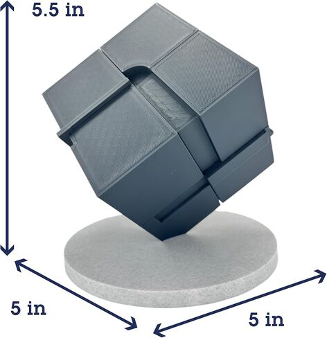 Endover The Cube 3D Replica | Ann Arbor, Michigan | University Graduation Gift & Fan Memorabilia & Home, Dorm, Office Décor for College Students, Wolverines Graduates & Alumni in Saudi Arabia