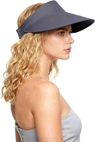 Women UV Protection Sports Visor Hat: Lightweight Outdoor Sun Cap for Golf,Running,Hiking,Tennis,Travel in Saudi Arabia
