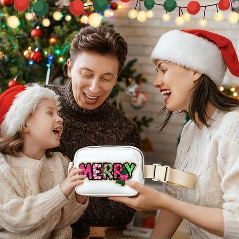 حقيبة كروس فاني لعيد الميلاد، حزمة فاني عيد الميلاد، حقائب كروس بمحفظة مرحة للفتيات والنساء في سن المراهقة in Saudi Arabia