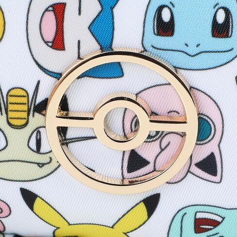 Bioworld Pokémon Character Collage Crossbody Bag with Adjustable Strap in Saudi Arabia