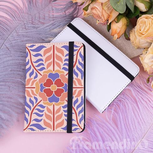 Framendino, 10 Pack Sublimation Passport Holder Covers Heat Transfer Wallet for Business Cards 2 Colors in Saudi Arabia