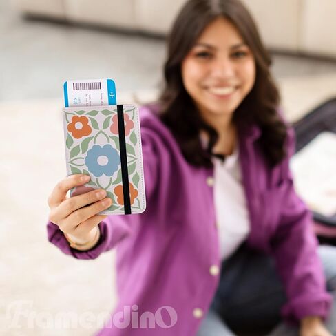 Framendino, 10 Pack Sublimation Passport Holder Covers Heat Transfer Wallet for Business Cards 2 Colors in Saudi Arabia