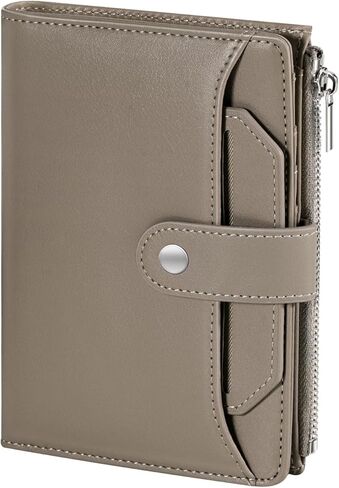 Dadanism RFID Blocking Passport and Credit Card Holder, Pu Leather Slim Passport Cover with Zipper Coin Pocket, Small Wallets for Man & Women, Essentials for Travel and Business Trips, Blue in Kuwait