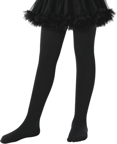 HONENNA Girls Thick Fleece Lined Tights Extra Plush Cozy Lining Winter Warm Thermal Leggings for Under Dresses in Saudi Arabia