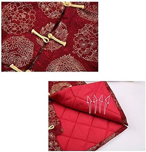 Hooyi Boys Chinese Traditional Costume Clothes Kids Quilted Coat Chinese Outfit Spring Festival Boy's Outerwear in Saudi Arabia