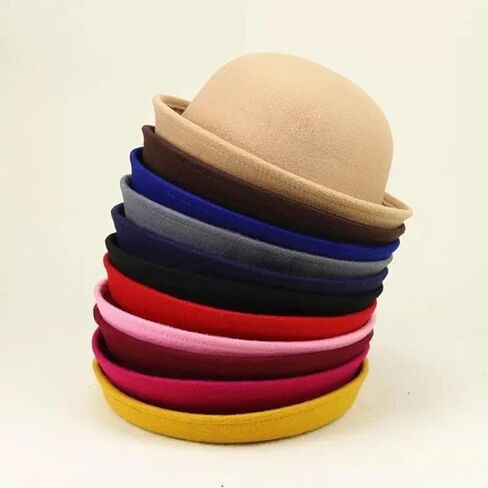 Round Hat, Kid's Bowler Cap, Costume Hat. 54 or 57cm in Saudi Arabia