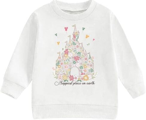 Magical Sweatshirts for Girls Little Girl Soft Long Sleeve Sweater Cute Kids Fall Holiday Tops Stretchy Causal Blouses in Saudi Arabia