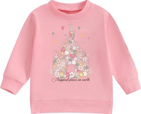 Magical Sweatshirts for Girls Little Girl Soft Long Sleeve Sweater Cute Kids Fall Holiday Tops Stretchy Causal Blouses in Saudi Arabia