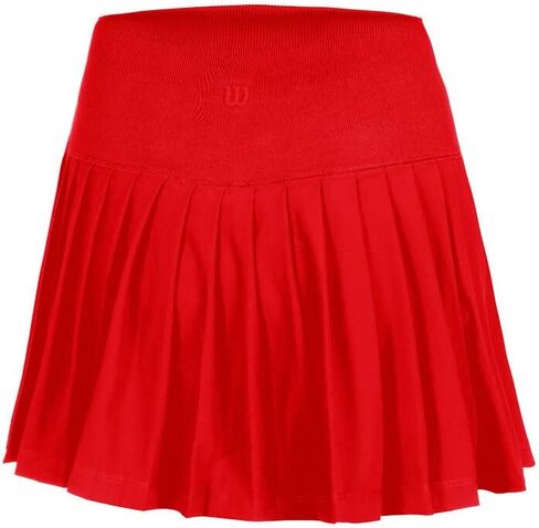 WILSON Midtown Womens Tennis Skirt - Infrared/M in Saudi Arabia