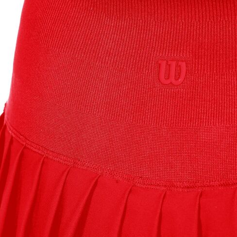WILSON Midtown Womens Tennis Skirt - Infrared/M in Saudi Arabia
