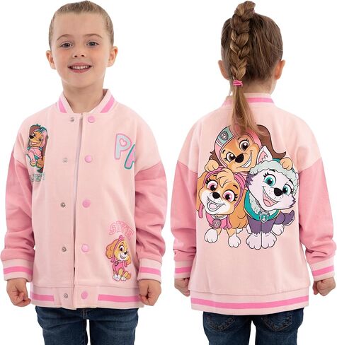 سترة Paw Patrol، سترة Everest، Liberty and Skye للفتيات، سترات قطنية للأطفال، معطف Skye Bomber in Saudi Arabia
