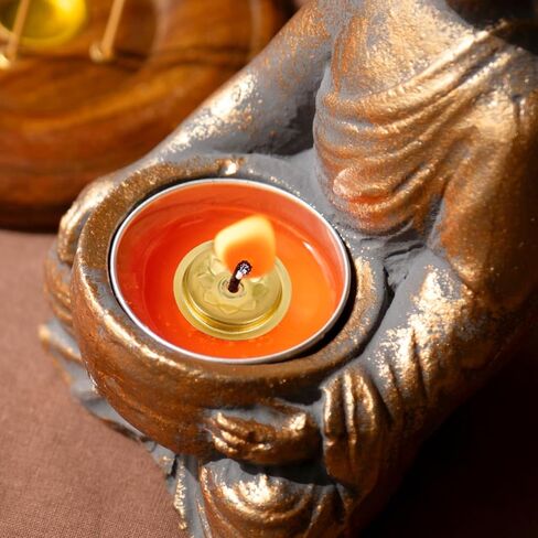 BESPORTBLE 12pcs Metal Floating Candle Wicks Oil Floating Wicks Disc Holders Butter Lamp Stands Oil Lamp On Water Trays Buddhist Supplies for Oil Cups in Saudi Arabia