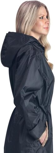 ShayneCoat Raincoat for Woman Black Small in Saudi Arabia