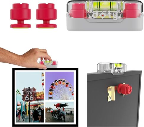 doty Picture Hanging Tool - The Essential Wall-Hanging Marking Device | Picture Hanging Kit with Level | Hanging Without The Hassle | Picture Frame Hanging Kit - Picture Hanger Gadget in Saudi Arabia