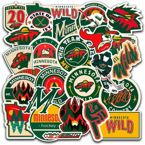 25 PCS Detroit American Red Wings Hockey Stickers for Water Bottle, Laptop, Bicycle, Computer, Motorcycle, Travel Case, Car Decal Decoration Stickers in Saudi Arabia