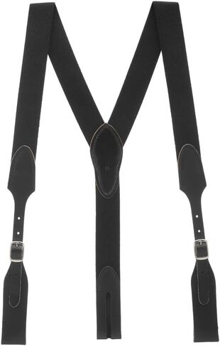 Suspender Store Rugged Comfort Extra-Sturdy Elastic Suspenders - Y-Back - Belt Loop - 5 Colors & Sizes Including Big & Tall in Saudi Arabia