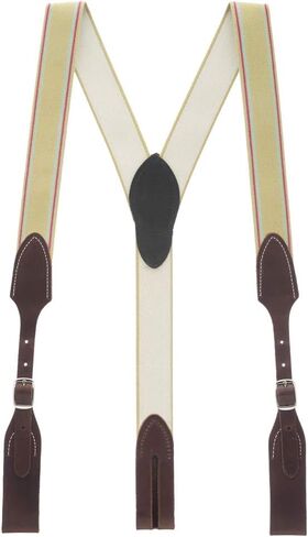 Suspender Store Rugged Comfort Extra-Sturdy Elastic Suspenders - Y-Back - Belt Loop - 5 Colors & Sizes Including Big & Tall in Saudi Arabia
