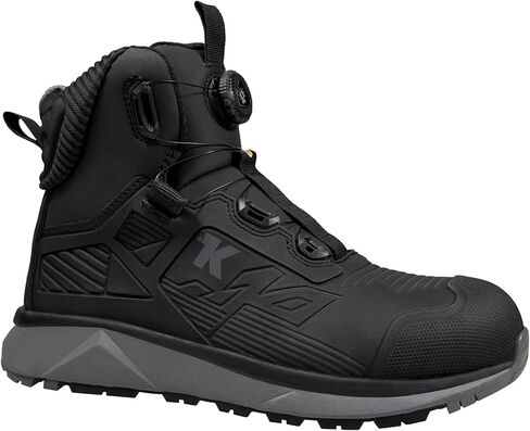 Men Work Boots - Durable Freelock Fit Quick Lacing, ESD Shoes, Aluminum Alloy Toe and Puncture Proof ASTM 2413, Oil and Slip Resistant, Water Resistant Lightweight Industrial Safety Boot in Saudi Arabia