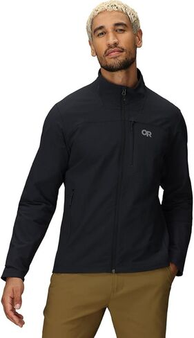 Outdoor Research Men's Ultima Softshell Jacket | Water & Wind Resistant, Zippered Chest & Hand Pockets, UPF 50+ in Saudi Arabia