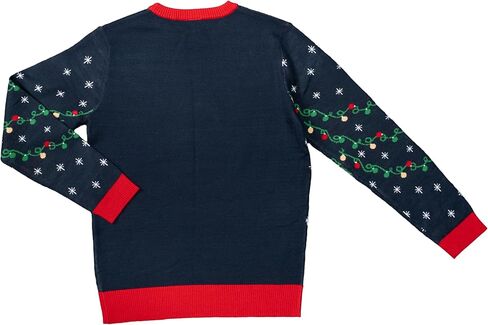 Christmas Vacation Clark This Holiday is Gonna Be Lit Ugly Christmas Sweater Officially Licensed Adult Knitted Pullover in Saudi Arabia