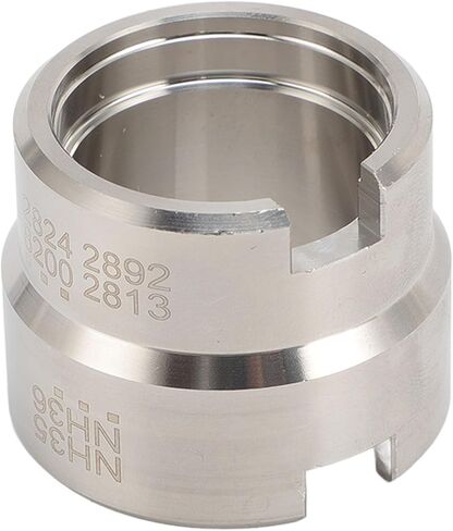 WALFRONT Watch Repair Tool Movement Holder, Stainless Steel Base, Professional Watchmaker Kit for ETA 2824 2892 NH35 NH36, Ideal for Watch Maintenance and Restoration in Saudi Arabia