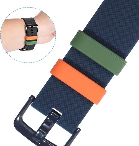 10 Pcs Watch Band Holder Loop Multi-Color Smart Watch Security Bands Fastener Rings Replacement Watches Strap Holder Universal Fit Watchband Loops in Saudi Arabia