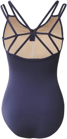 ROYAL SMEELA Women's Classic Black Leotard - Comfortable, Durable, and Versatile for Dance, Gymnastics, and Yoga in Saudi Arabia