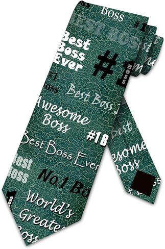 Three Rooker Boss's Day Ties Boss Necktie Mens Manager Tie Gift in Saudi Arabia