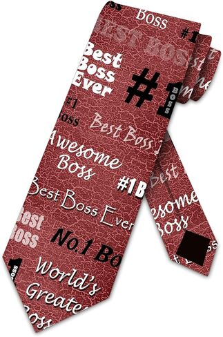 Three Rooker Boss's Day Ties Boss Necktie Mens Manager Tie Gift in Saudi Arabia