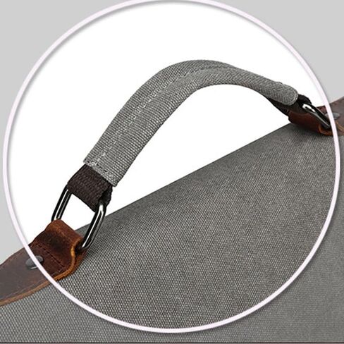 حقيبة قماش ريترو للرجال كتف الكمبيوتر Crossbody in Kuwait