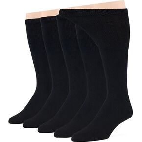 7BIGSTARS KINGDOM Men Diabetic Non-Binding Fashion Cotton Socks-5 Pack Large/XL in Kuwait