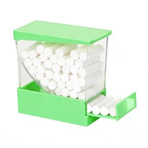 Dental Cotton Roll Dispenser, YOUYA DENTAL Professional Press on Plastic Cotton Roll Holder Organizer for Home Dental Pharmacy Dentist Cotton Roll Storage Box with Nonslip Base for Dental Lab Press in Kuwait