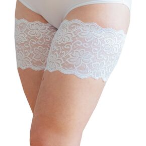 Bandelettes Original Patented Elastic Anti-Chafing Thigh Bands - Dolce White Size D in Kuwait