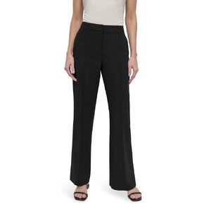 DKNY Womens Pintuck Mid-Rise Flare Leg Suit Pant in Saudi Arabia