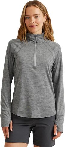 Eddie Bauer Women's Regular Ls Reso 1/4 Zip in Saudi Arabia