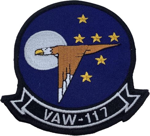 رقعة VAW-117 Wallbangers - مزودة بخطاف وحلقة in Kuwait