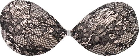 Tahari Womens Self-Adhesive Silicone Front-Closure Lace Bra in Saudi Arabia
