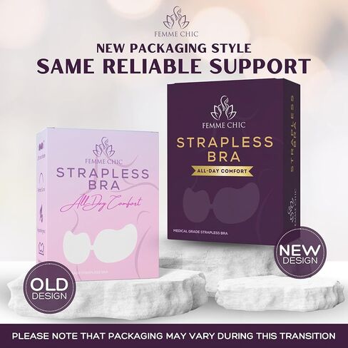 Strapless Bras for Women Sticky Push Up | Adhesive Backless Invisible Support with Lift Stickers & Nipple Covers in Saudi Arabia