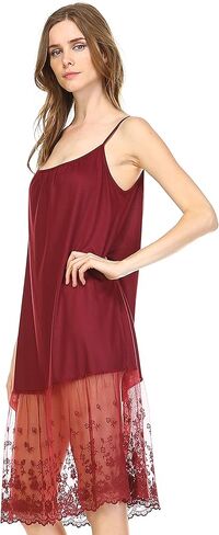 MELODY Women's Knit Camisole Full Slip Dresses in Saudi Arabia