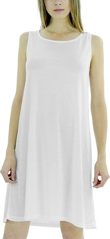 MELODY Women's Knit Camisole Full Slip Dresses in Saudi Arabia