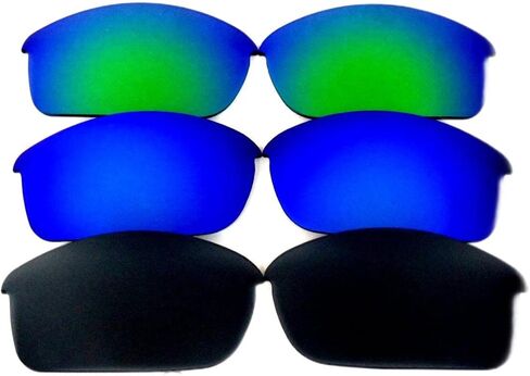 Galaxy Replacement Lenses for Oakley Flak Jacket Emerald Green Color,FREE S&H. in Saudi Arabia