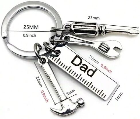Keychain For Dads Purse Charm Bag Charms Keychain Accessories Trendy Gifts in Saudi Arabia