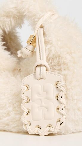Ganni Women's Hobo Mini Faux Fur Bag in Saudi Arabia
